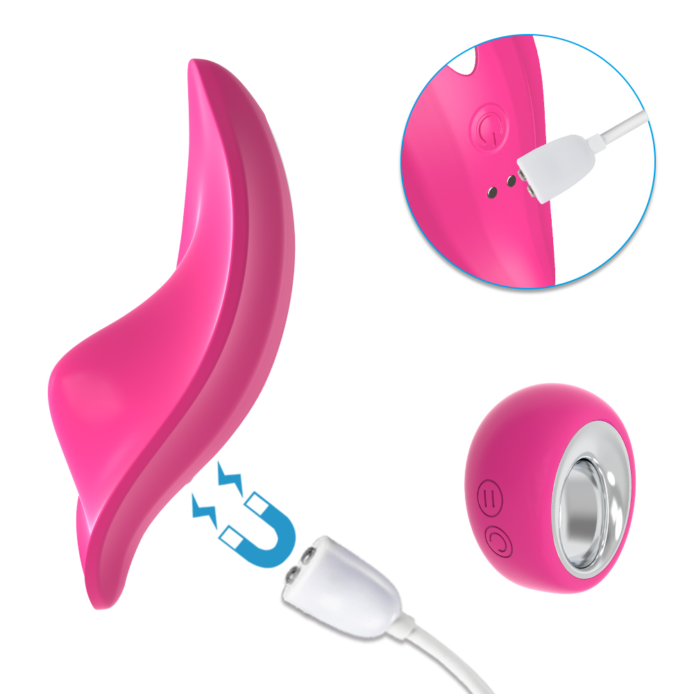 Wearable panty vibrator with remote control