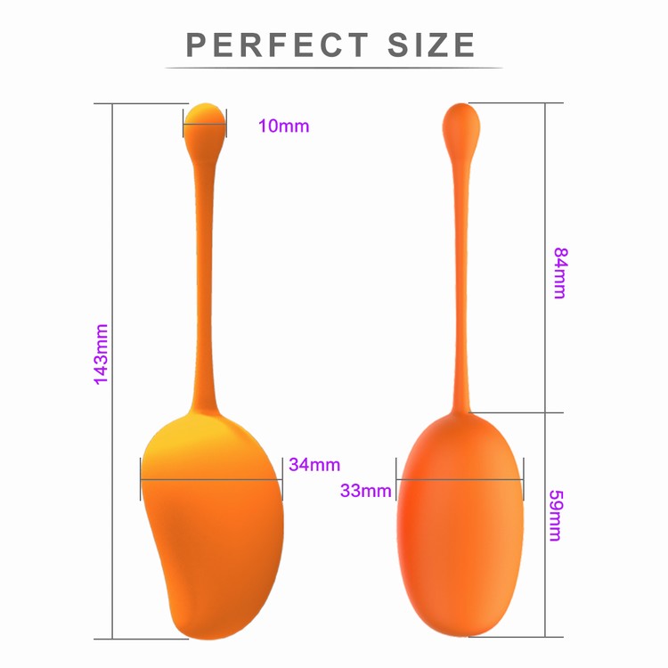 Kegel balls mango shape