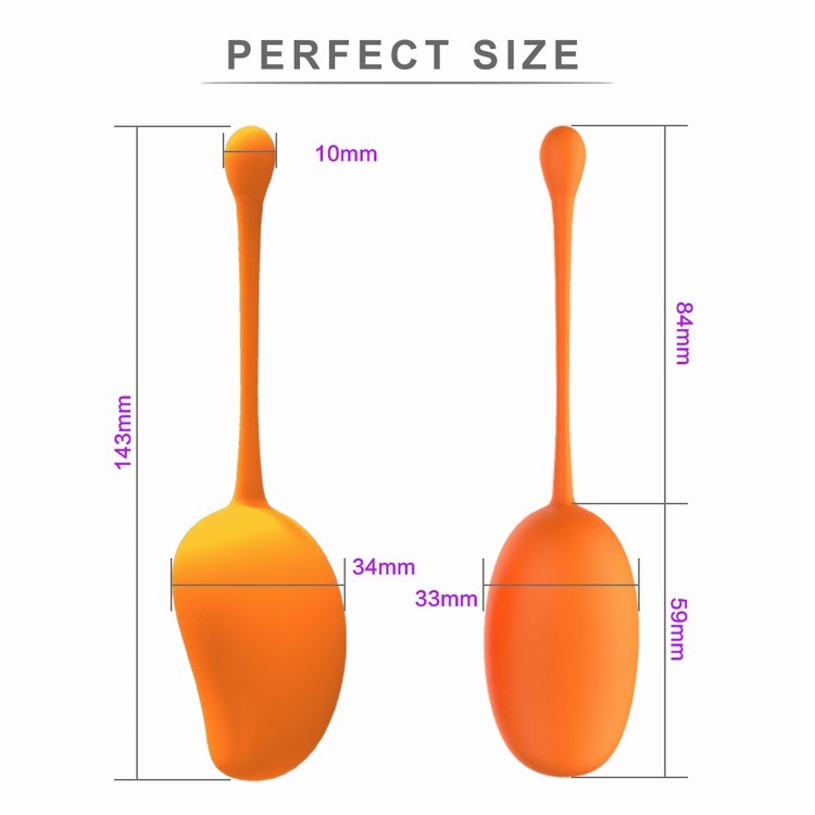 Kegel balls mango shape