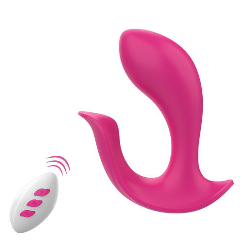 Couple vibrator with remote control