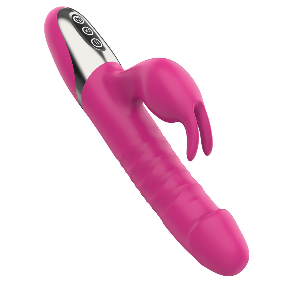Thrhusting rabbit vibrator