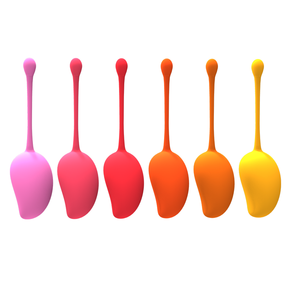 Kegel balls sex mango shape