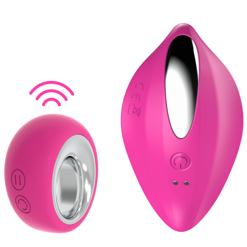 Wearable panty vibrator with remote control