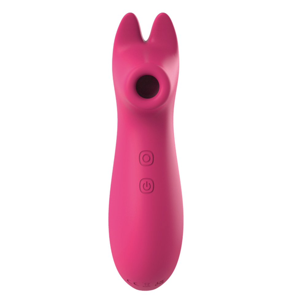 Clitoris nipple sucking vibrator with vibration