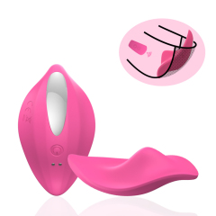 Wearable panty vibrator with remote control