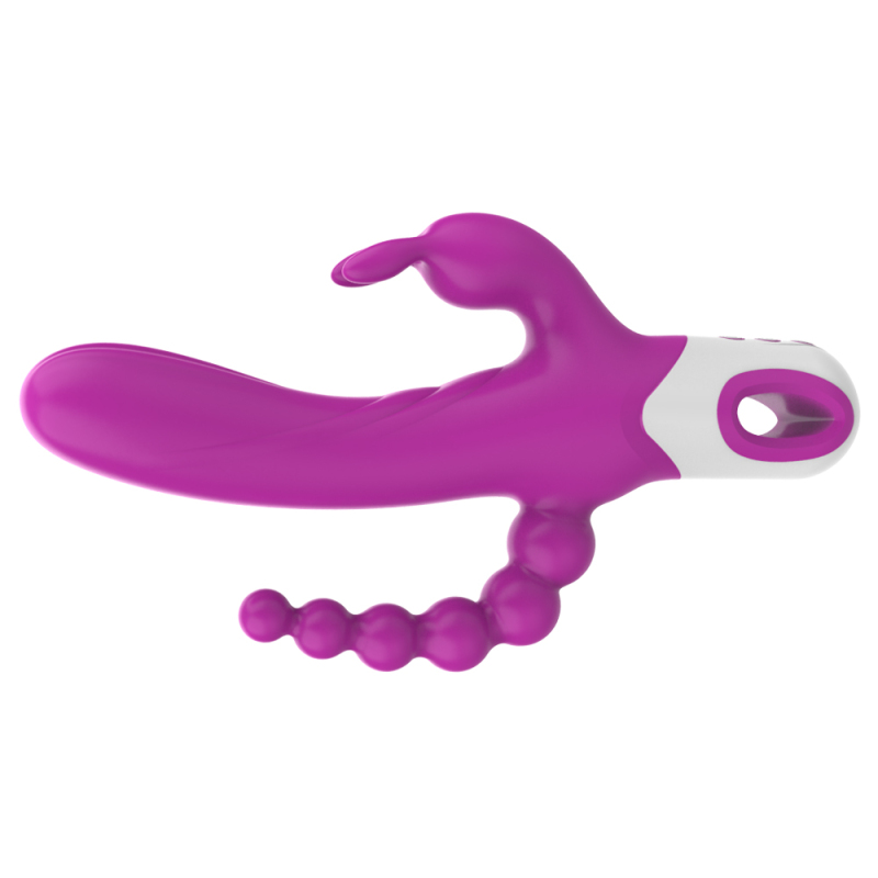 Triple rabbit vibrator
