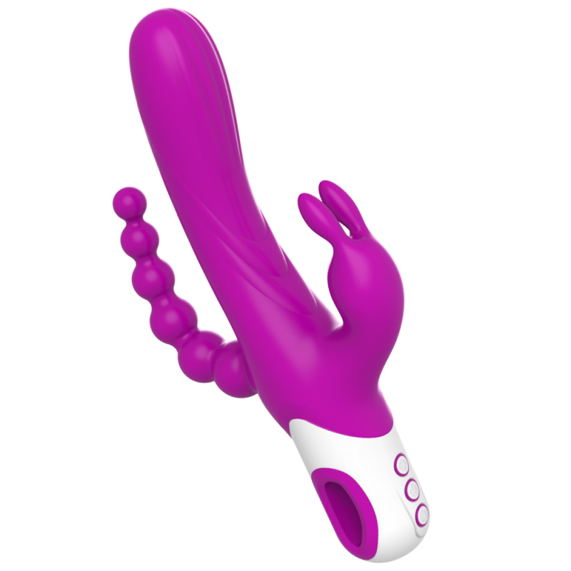 Triple rabbit vibrator