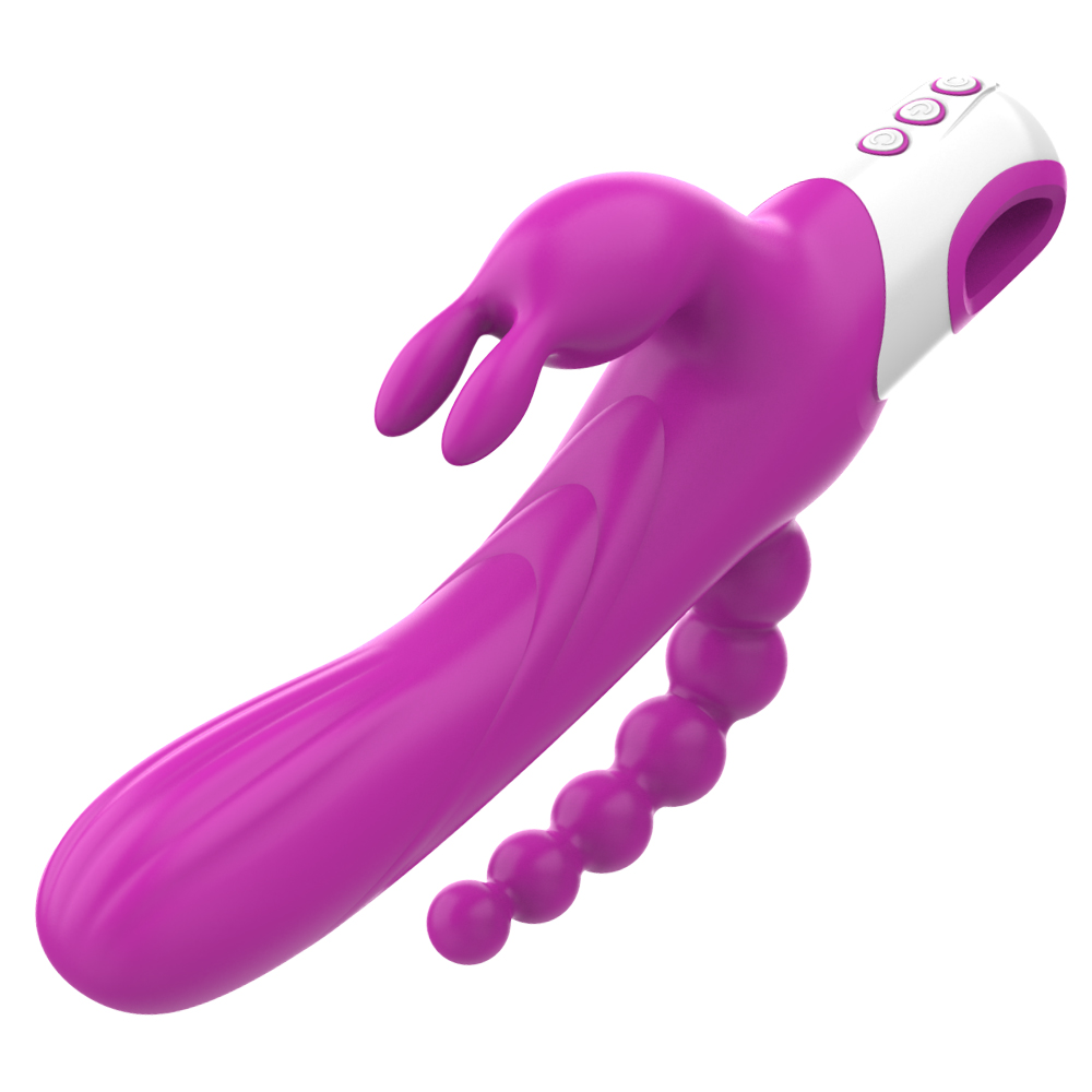 Triple rabbit vibrator