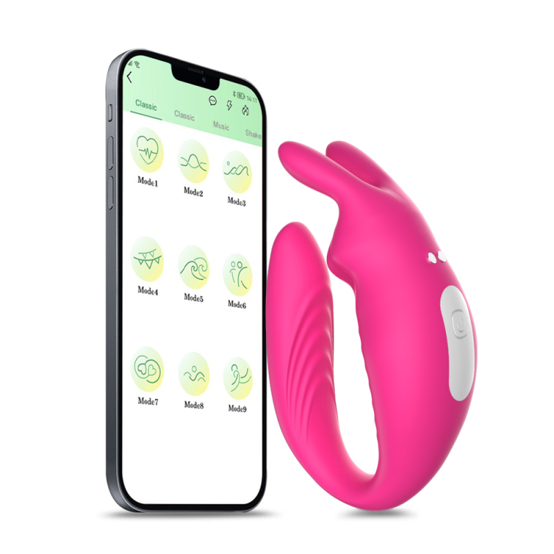 App controlled couple vibrator
