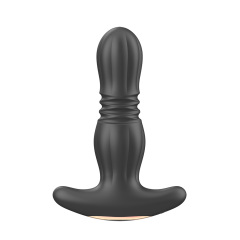 Thrusting anal vibrator for couples
