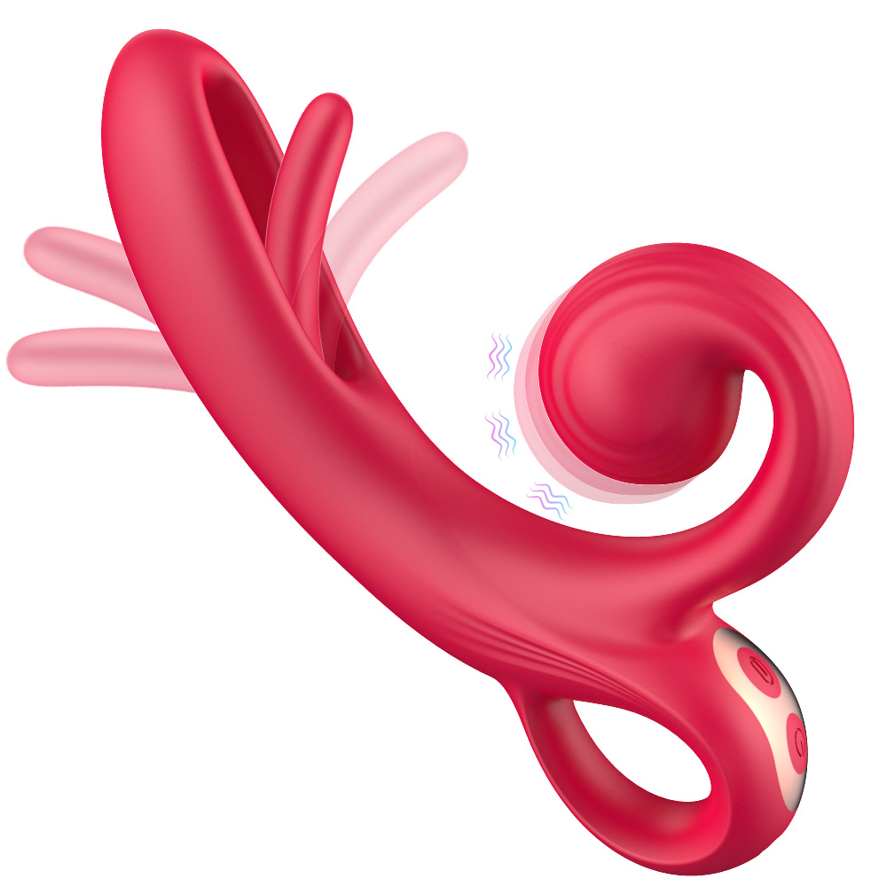 New flapping vibrator clitoral stimulation