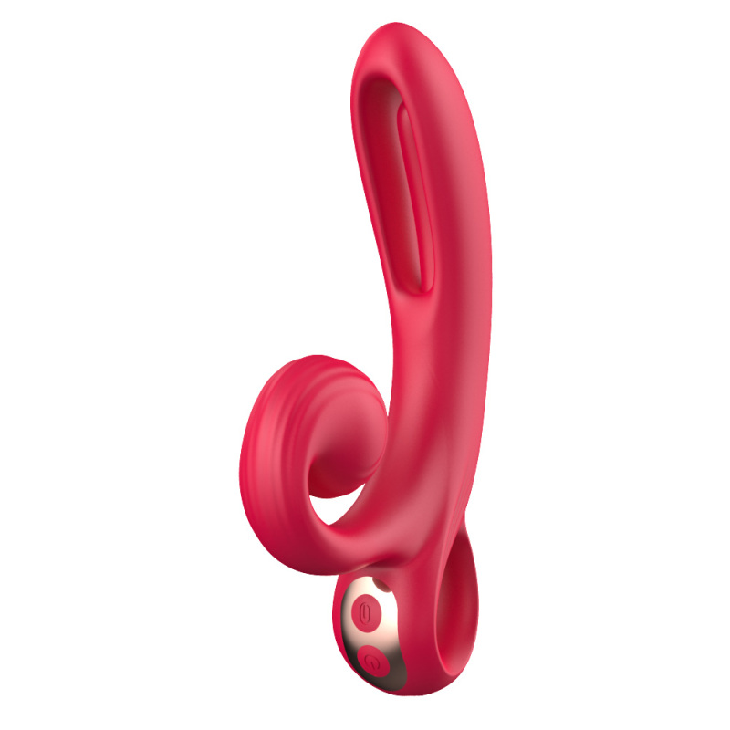 New flapping vibrator clitoral stimulation
