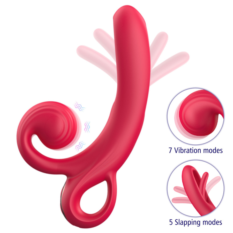 New flapping vibrator clitoral stimulation