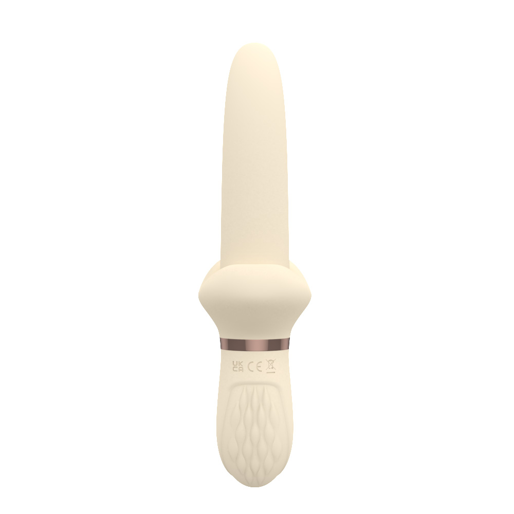 Tongue clitoral g spot vibrator