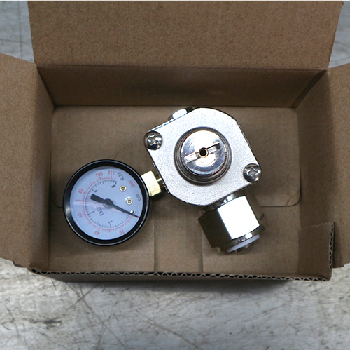 High Quality TR-04 Brass CO 2 High Pressure Gas Regulator With 1 Pressure Gauge