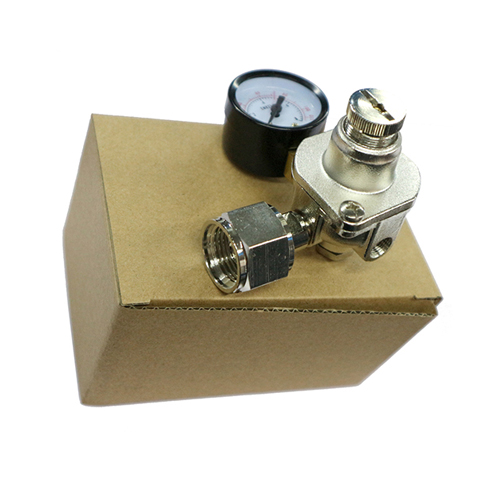 High Quality TR-04 Brass CO 2 High Pressure Gas Regulator With 1 Pressure Gauge