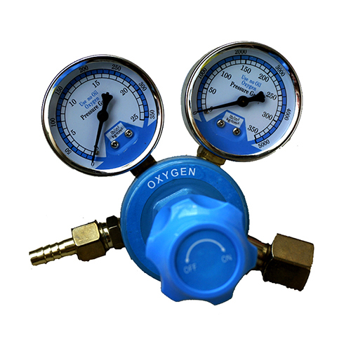 YR-76 Brass Oxygen Regulator