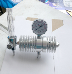 W-199-TC High Quality Carbon Dioxide Gas High Pressure Regulator With Flowmeter Radiator Type