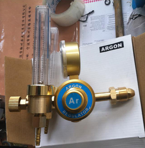 High Quality JS-DH-67 Argon Brass Gas High Pressure Regulator With Two Flowmeter