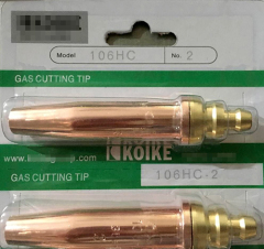 106HC KOIKEE Type Welding LPG Gas Cutting Nozzle Cutting Tip for Cutting Torch