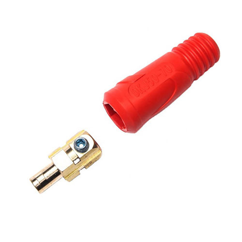 Italy Trafimet Style Welding Cable Connector Male Female Cable Plug Cable Socket CE Standard Euro Type Weld Connector