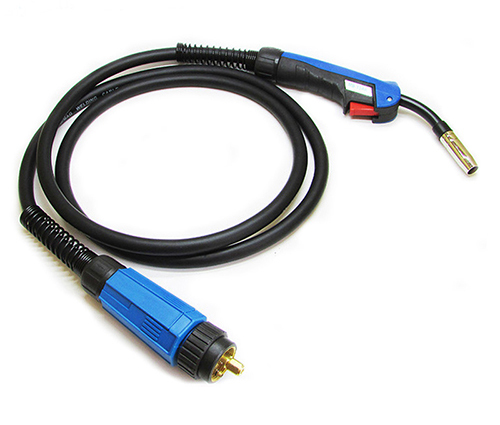 MB 15AK Gas Cooled CO2 Air Shielded Mig Welding Torch with Euro Adapter for Welding
