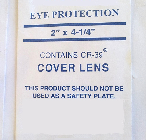 High Quality CR-39 Welding Resin Protective film Lens for Welding