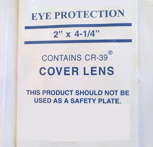 High Quality CR-39 Welding Resin Protective film Lens for Welding
