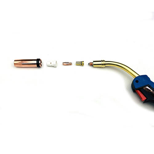 MB 501D Mig Welding Torch Gas Cooled CO2 Air Shielded Binzl Type