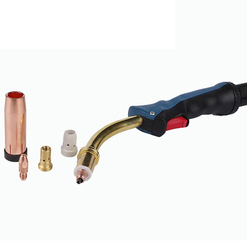 MB 501D Mig Welding Torch Gas Cooled CO2 Air Shielded Binzl Type