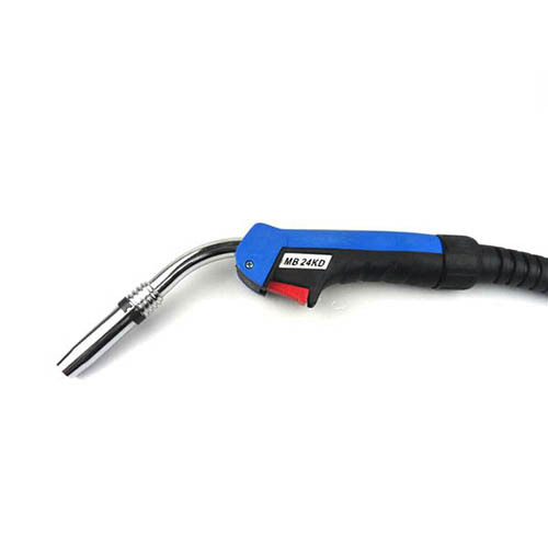 MB 24KD Mig Welding Torch with Euro Adapter Gas Cooled CO2 Air Shielded Binzl Type