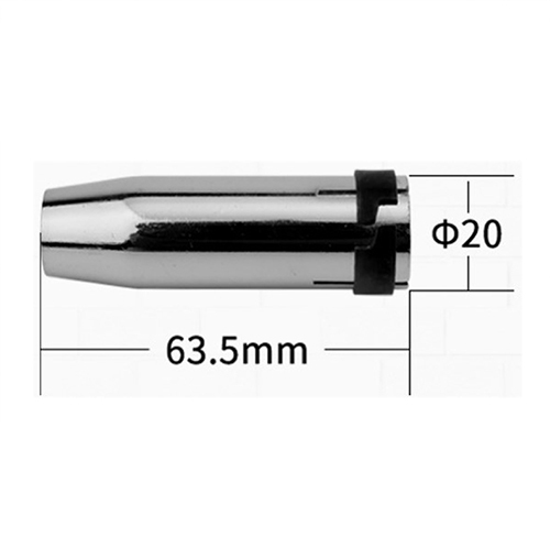 24KD Welding Gas Nozzle for Binzel Welding Torch