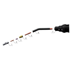 GL350N-HDA Robot MIG Welding Torch Air Cooled