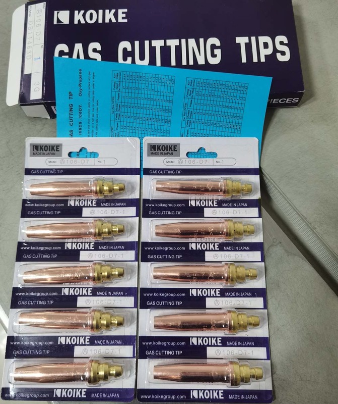 106D7 Gas Cutting Tips for Cutting Torch