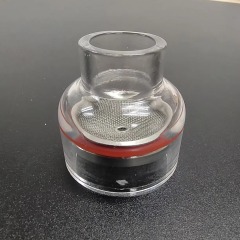 Large 2.4 mm TIG Welding Torch Stubby Gas Lens Glass Cup Kit for WP-17/18/26