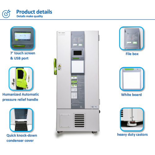 Ultra Low Temperature Freezer 728 Liters Capacity