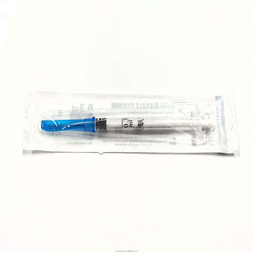 0.3 ML Fixed Dose Immunization Auto Disable Syringe With Needle