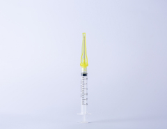 3 ML 3 Part Luer Lock Disposable Syringe With Safety Needle