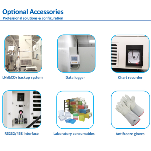 Touch screen Stainless steel large capacity -86 degrees ultra low temperature freezer for hospital/laboratory