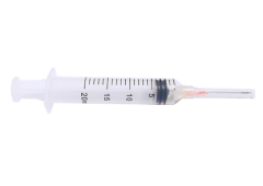 20 ML Approved Disposable Syringes With Needle 16G-30G