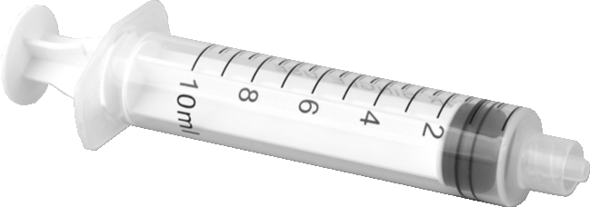 10 ML Sterile Auto Disable Syringe For Single Use