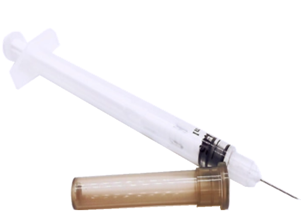 0.1 ML Fixed Dose Immunization Auto Disable Syringe With Needle