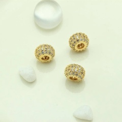 Large Hole Round Beads