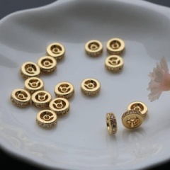 Wheel Beads Spacer diy Jewelry Accessories 6mm/8mm/10mm