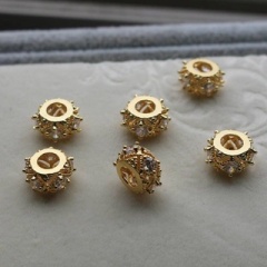 Large Hole Transfer Beads 10mm