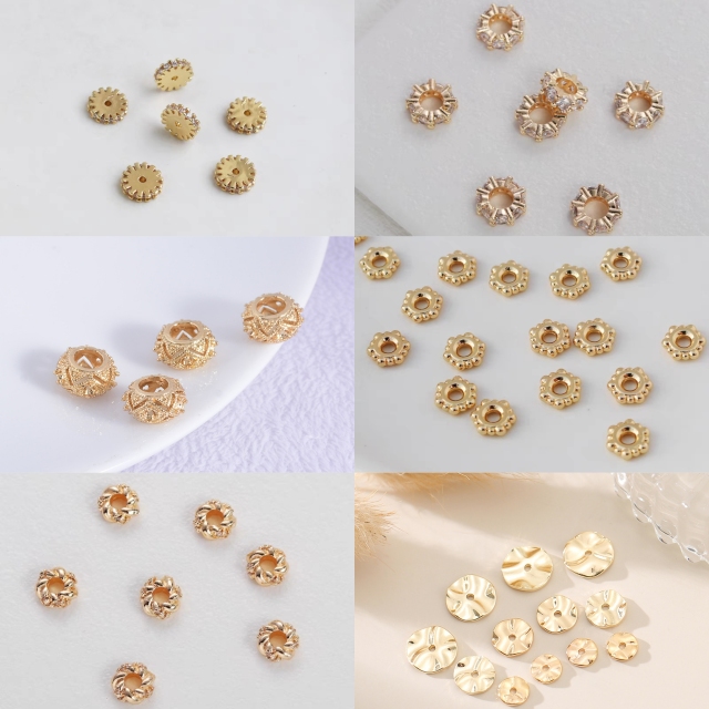 【Jiajia Live】Bead Spacer DIY accessories Bracelet Necklace Accessory