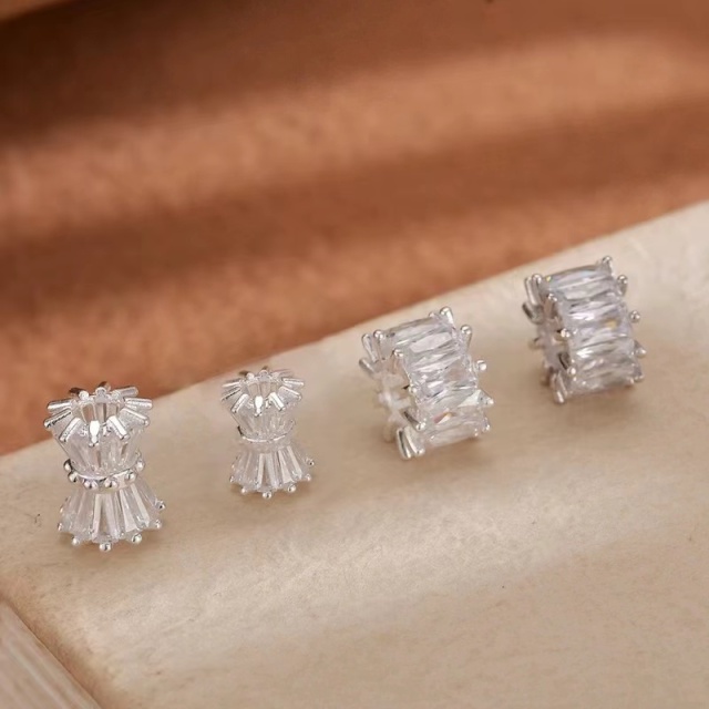 S925 Silver diy natural Crystal bracelet Necklace accessories