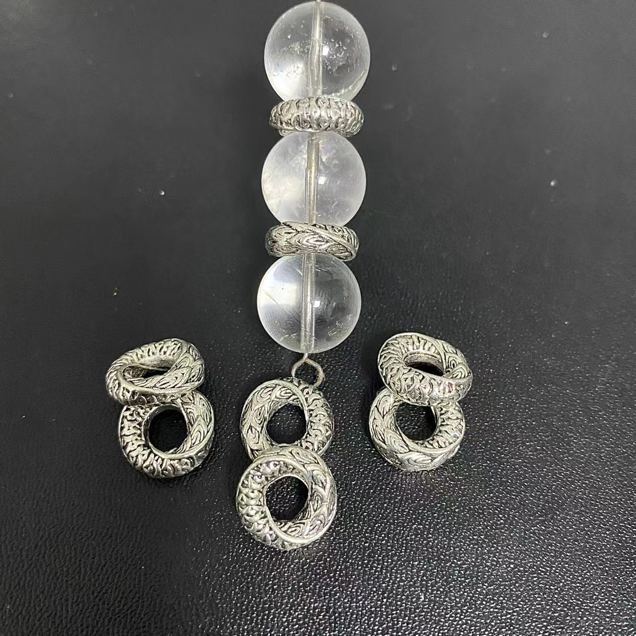 High color retention crystal beaded DIY accessories