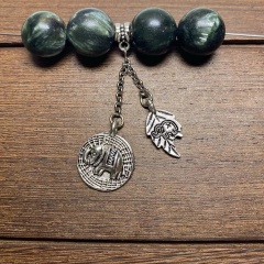 The new Elephant brand retro style crystal beaded bracelet bead DIY accessories