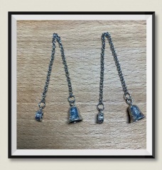 Hot Selling Vintage Bell Conch Slip Pendant Bead Bead Crystal DIY Copper Accessories